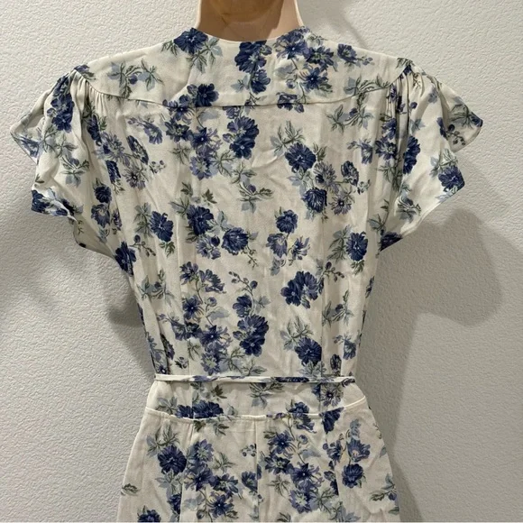 Reformation Sparrow Floral Maxi Dress Size S Cottage Core - Picture 9 of 14